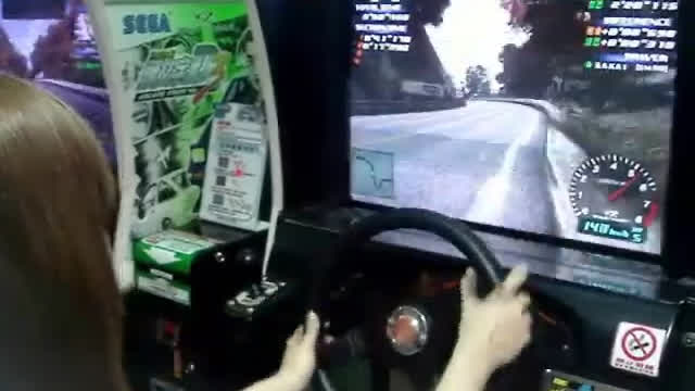 Initial D Arcade Stage 3 ZI@SAKAI Akagi DH 222474 酒井漾 赤城 昼 下り