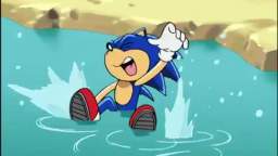 Sonic's fear of water