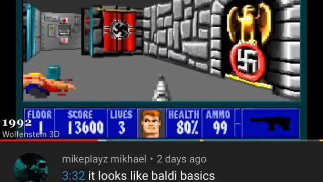 Baldi’s Basics Song- Basics in Behavior [Rare Version]- The Living Tombstone feat. Adolf Hitler
