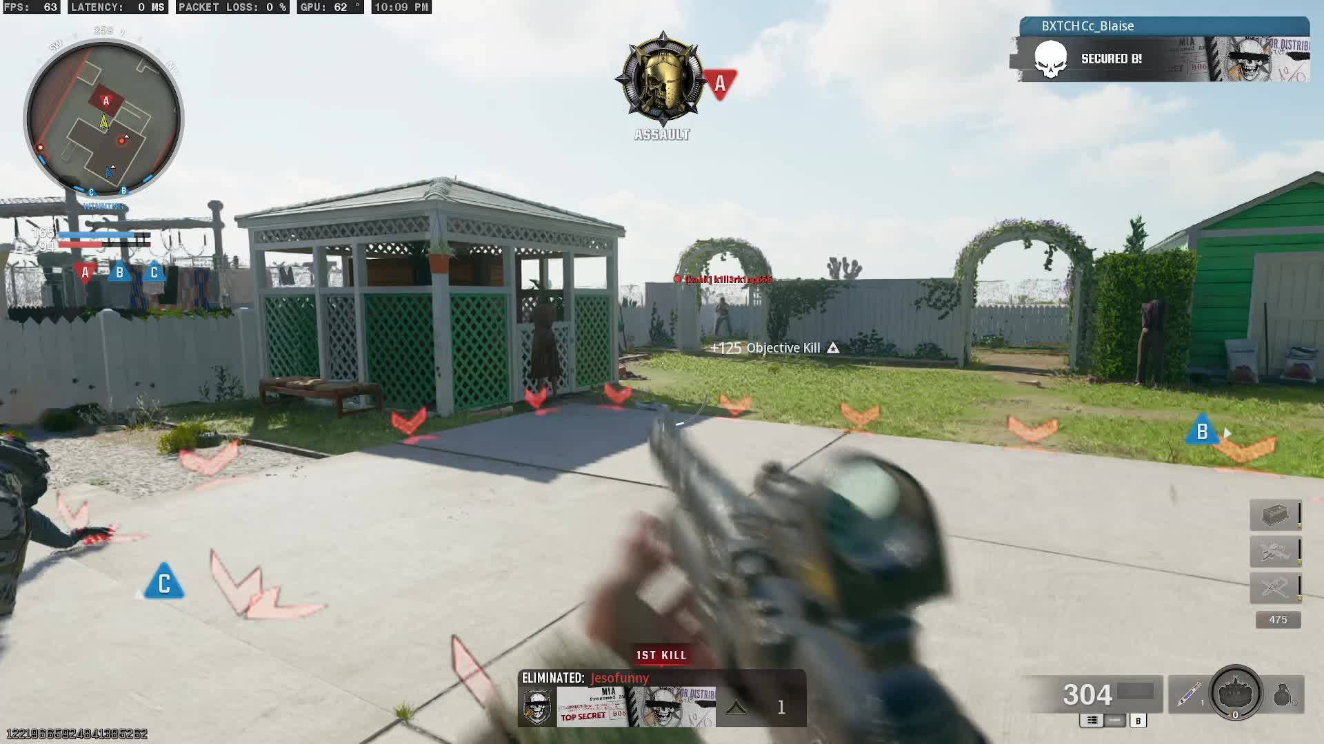 BO6 Ultra Kill on Nuketown