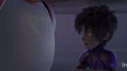 Big Hero 6 - Tadashi is Here Full Scene (Danish)