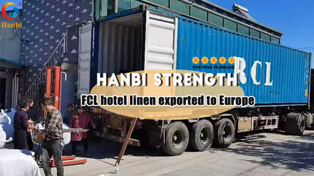 Hanbi Textile Companys Hotel Linens Large Order Exports to Europe