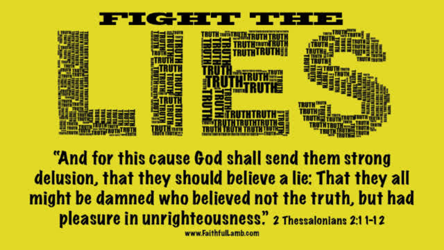 1 MINUTE FOR GOD. Fight the Lies. (SCRIPTURE)