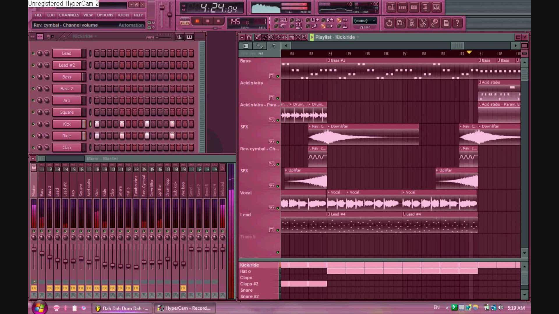 FL Studio 9 Original Song 'Dah Dah Dum Dah'