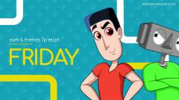 Del Mar Network (2024) - Sam and Friends Endboard (Friday Night Funnies Variant)