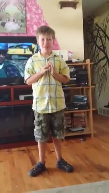 2nd day of video Joshua has a meltdown other house
