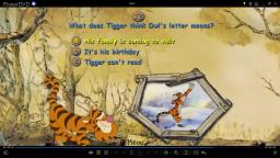 Disney DVD Trivia Game- The Tigger Movie
