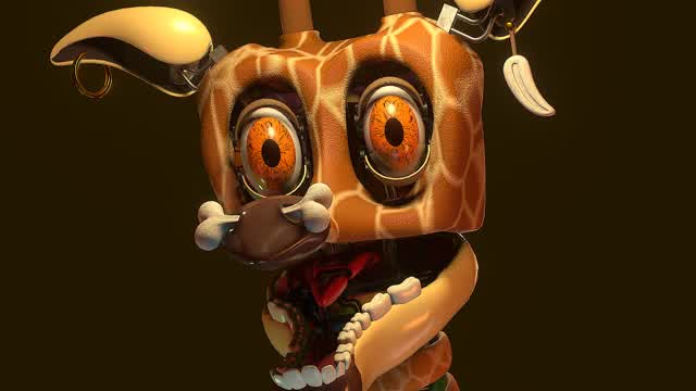 Gina - The Giraffe Animatronic