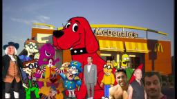 Drew Pickles and the Barney Bunch go to McDonalds