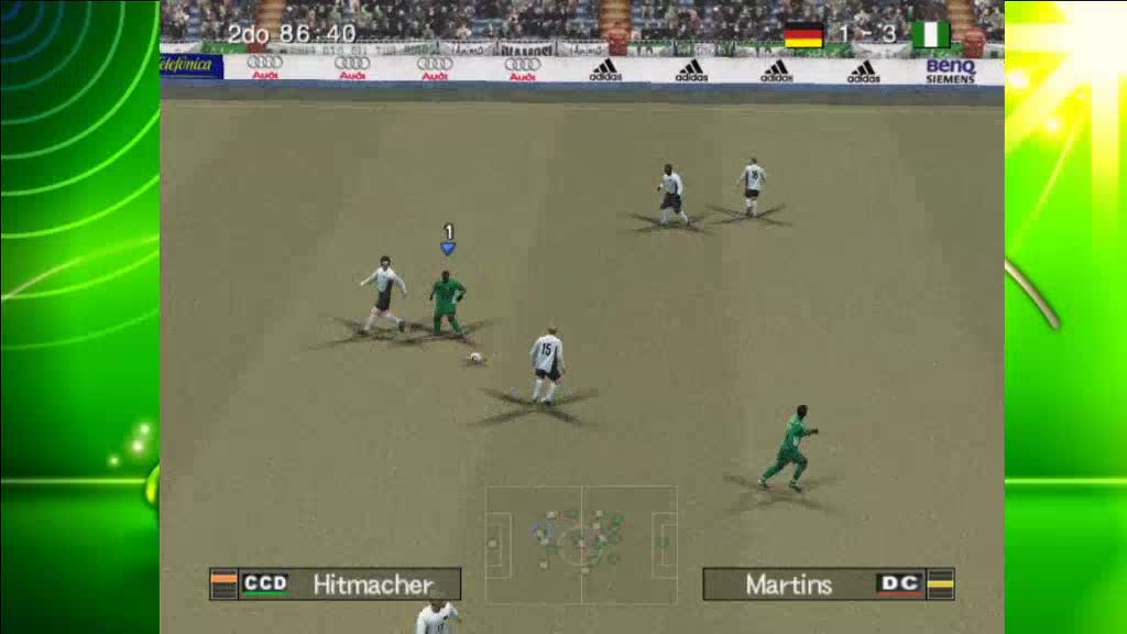Nigeria se Enfrenta Contra los Alemanes(partidazo)