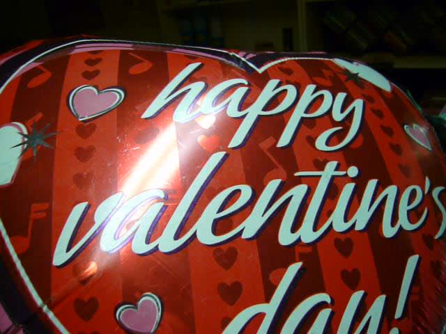 2005 Valentines Day Mylar Balloon
