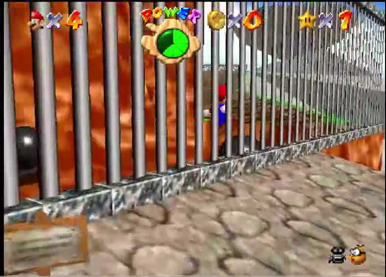 Super Mario 64 #3, 5 stars in bombomb battlefield!