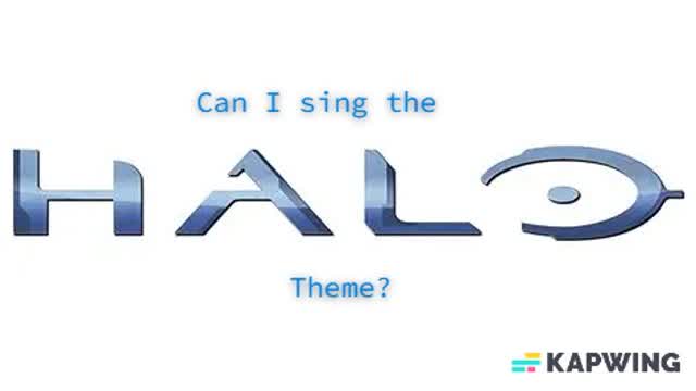 Attempting the Halo Theme with My Own Voice (Video #84)
