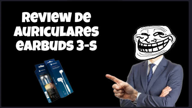 review y unboxing de auriculares earbuds 3-s review y unboxing de auriculares earbuds 3-s