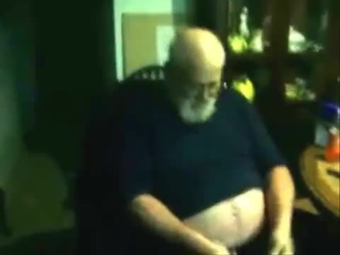Angry Grandpa Pops his belt on Christmas