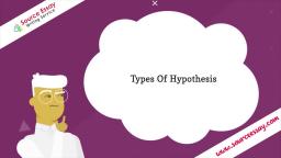 How To Formulate A Hypothesis Video