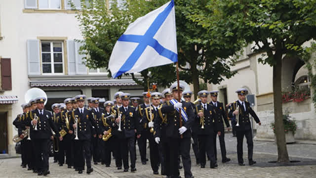 Military Band of the Russian Navy.