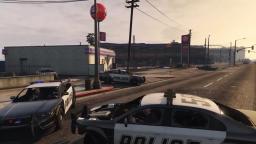 GTA 5 Los Santos Police Cop Going Crazy