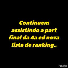 Nova lista de Ranking ed 4 part final Nova lista de Ranking ed 4 part final