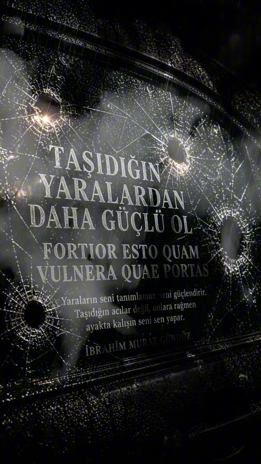 ibrahim murat gunduz tasidigin yaralardan daha guclu ol