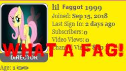 Lilponnie1999 is a fucking fag (rant)