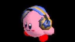 kirby listens to music