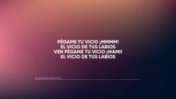 Pégame Tu Vicio - Eddy Herrera (Lyrics)