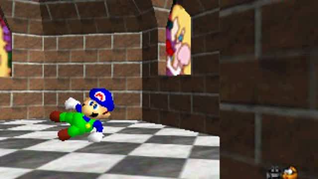 super Mario 64 bloopers 2: the man in the mirror