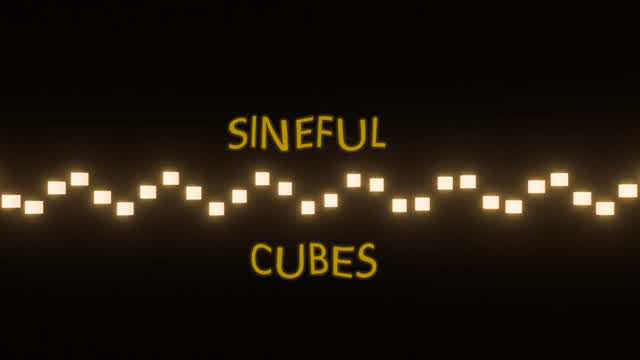 Sineful Cubes (Blender Animation)