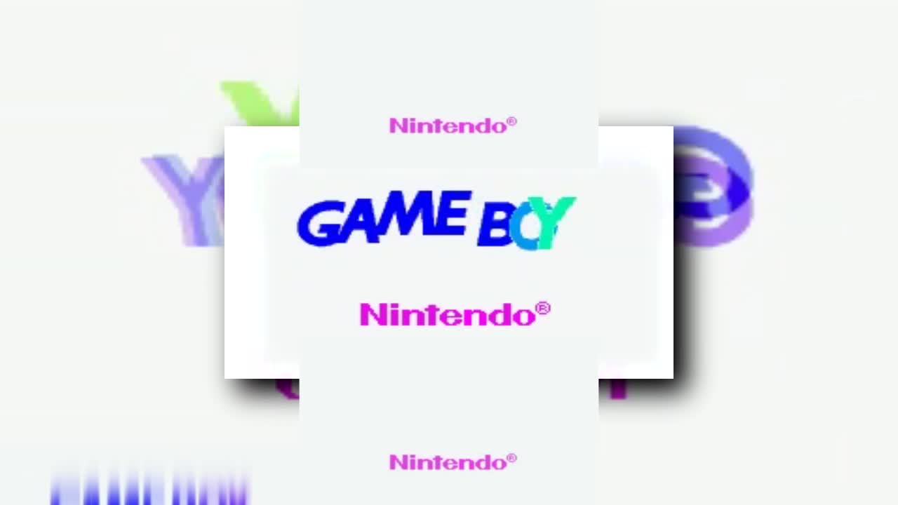 YTPMV Gameboy advanced logo shuric scan CLOCK