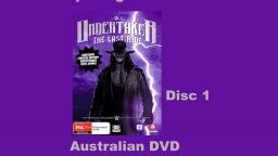Opening to WWE Undertaker The Last Ride Disc 1 Australian DVD