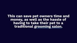 How mobile pet grooming can save you time and money