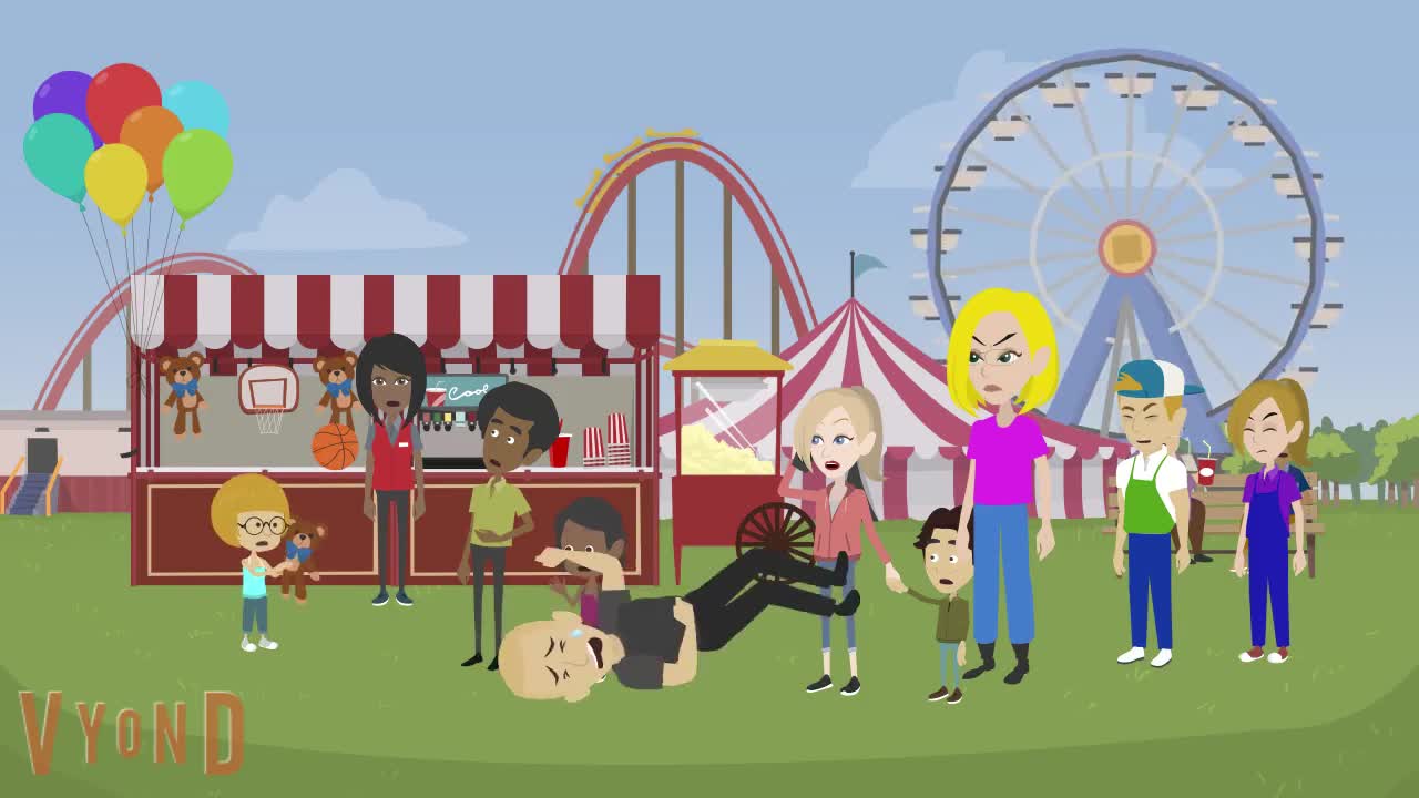 Childish dad afraid of the giant roller coaster #PostDiscSeason