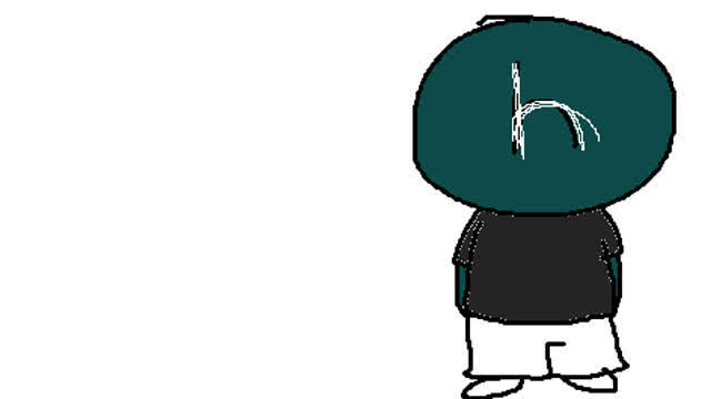 po with something large