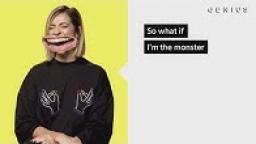 So what if I'm the MONSTER