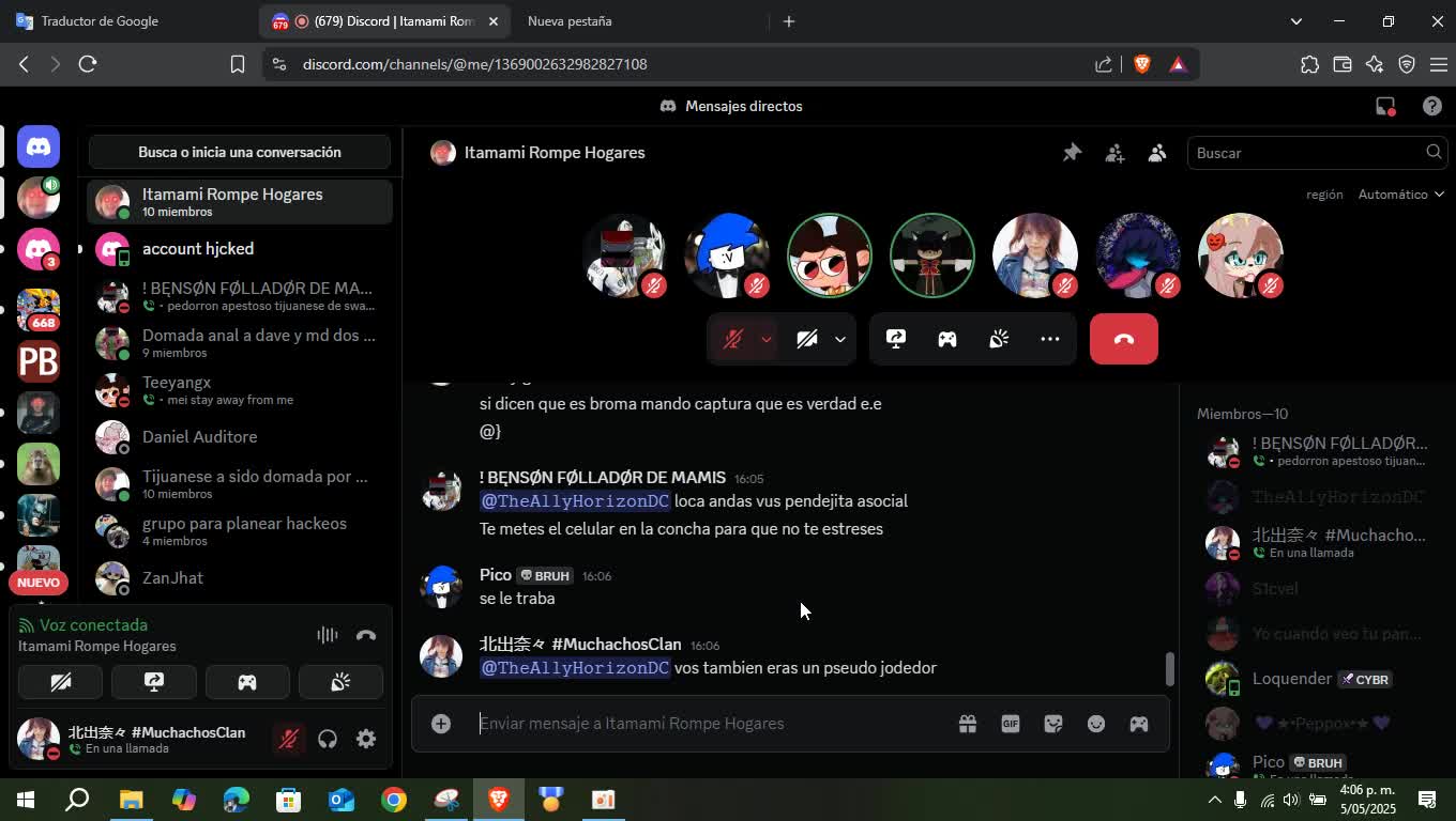 Llamada donde se doman a Itam Loquendero parte 1