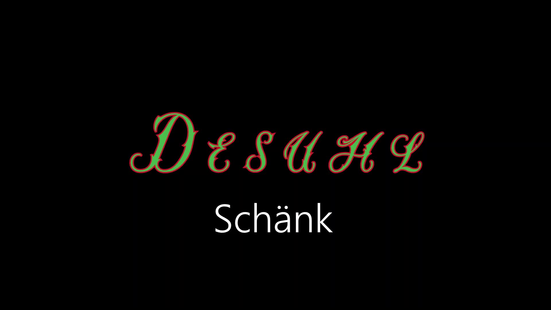 Desuhl ¦ Schänk (offizielles audio)
