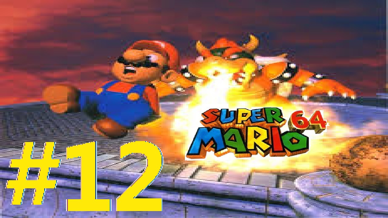 Let´s Play Super Mario 64 ( 100% Deutsch ) Teil 12 Heiße Vulkane und staubige Pyramiden! (1/2)