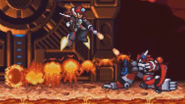 Megaman X Engine - Axl on hard