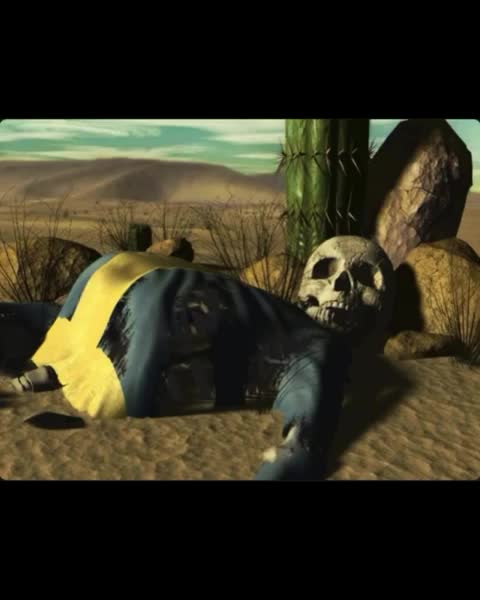 fallout 2 game over screen