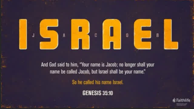 Genesis Chapter 35. Jacob is renamed Israel. (SCRIPTURE)