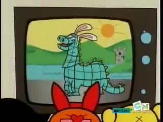Most _funny_ scenes in episode Child fearing from Powerpuff Girls