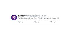 When flamingo raided retrostudio