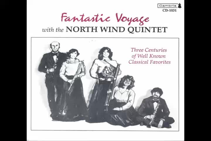 North Wind Quartet - Vivaldi - The Four Seasons, Violin Concerto in F Major, Op 8, No 3, RV 293