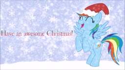 Jingle Bells but its sang by Rainbow Dash