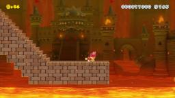 Super Mario Maker 2 - Lava Flowing Castle (Playthrough)