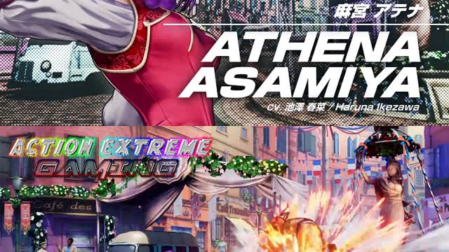 King of Fighters XV: Athena Asamiya Gameplay Trailer