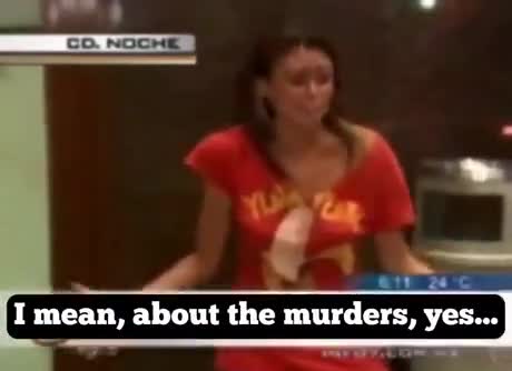 In 2009, 21-year-old model Gabriela Rico Jiménez screamed this on camera before being arrested. Afte In 2009, 21-year-old model Gabriela Rico Jiménez screamed this on camera before being arrested. Afte