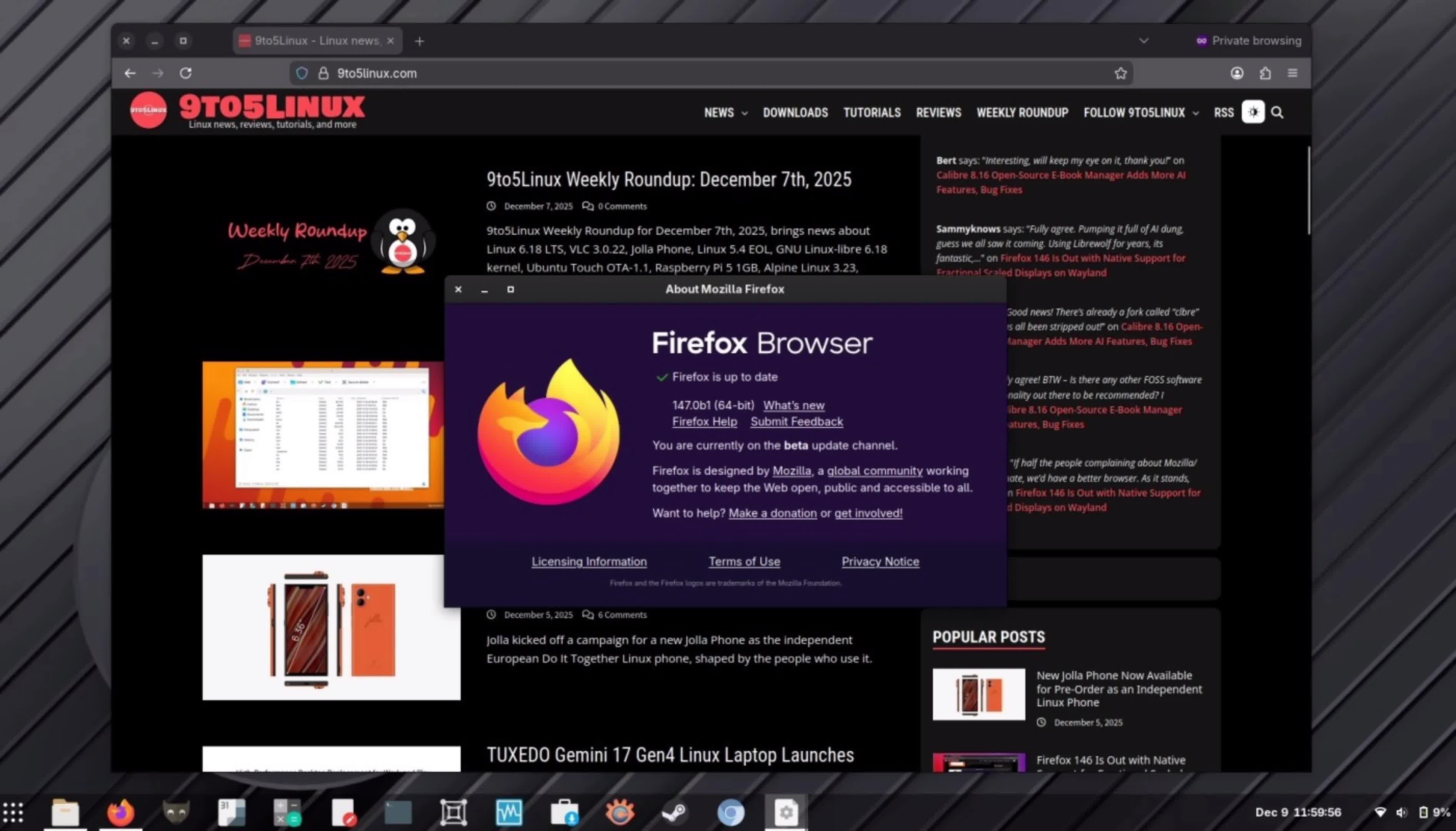 Firefox 147 Promises Support for the XDG Base Directory Specification, Beta Out Now