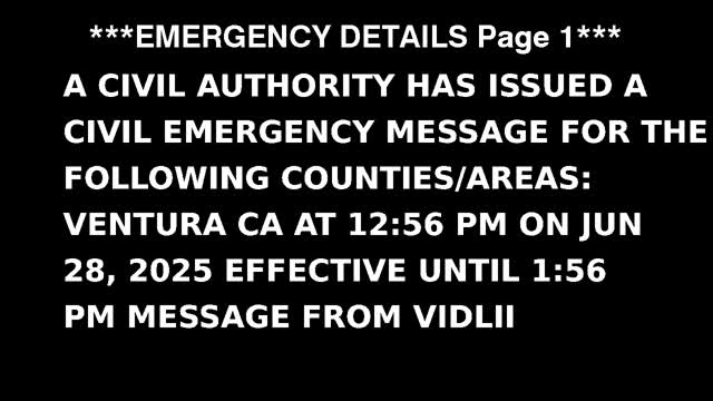 EAS Mock: VidLii Civil Emergency Message